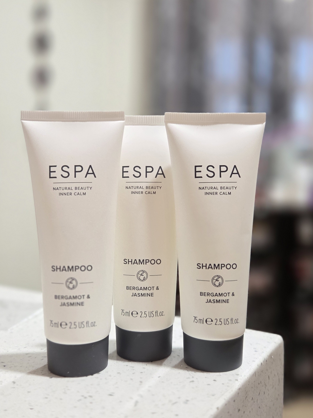 Bergamot & Jasmine Shampoo - Cream X3 75ml Ea